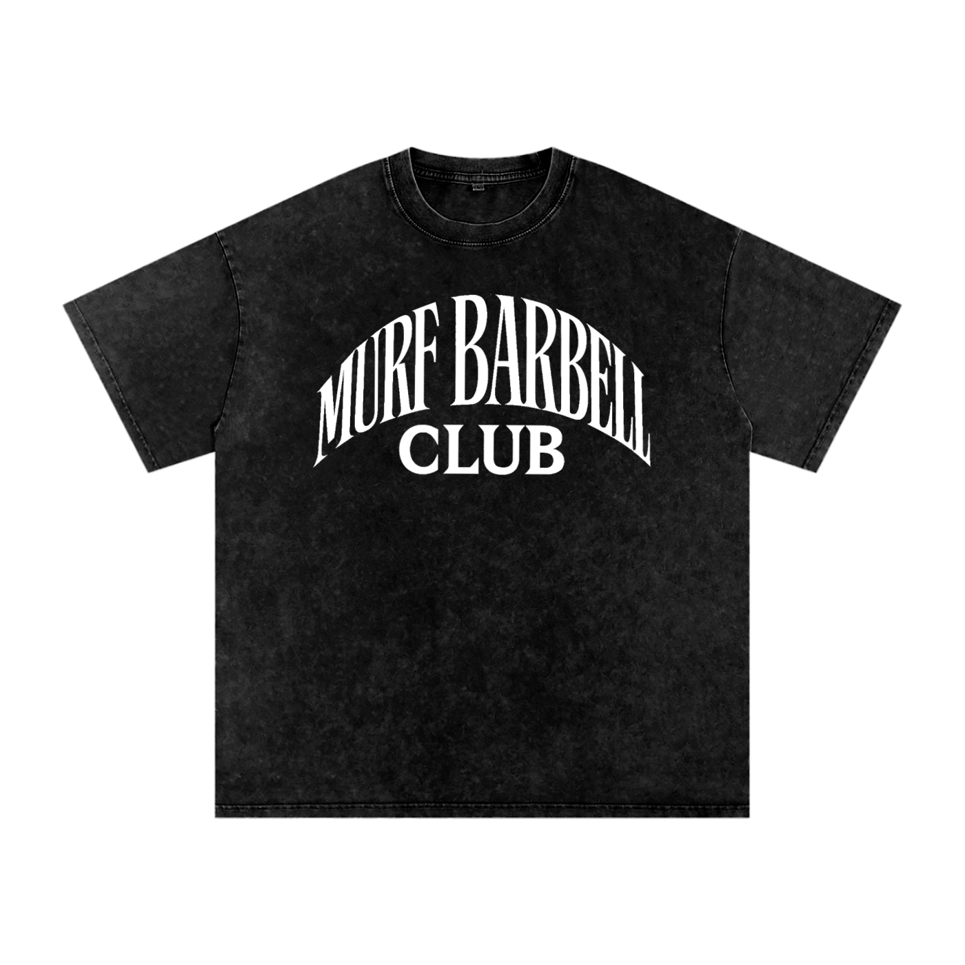 Murf Barbell Acid Wash Tee