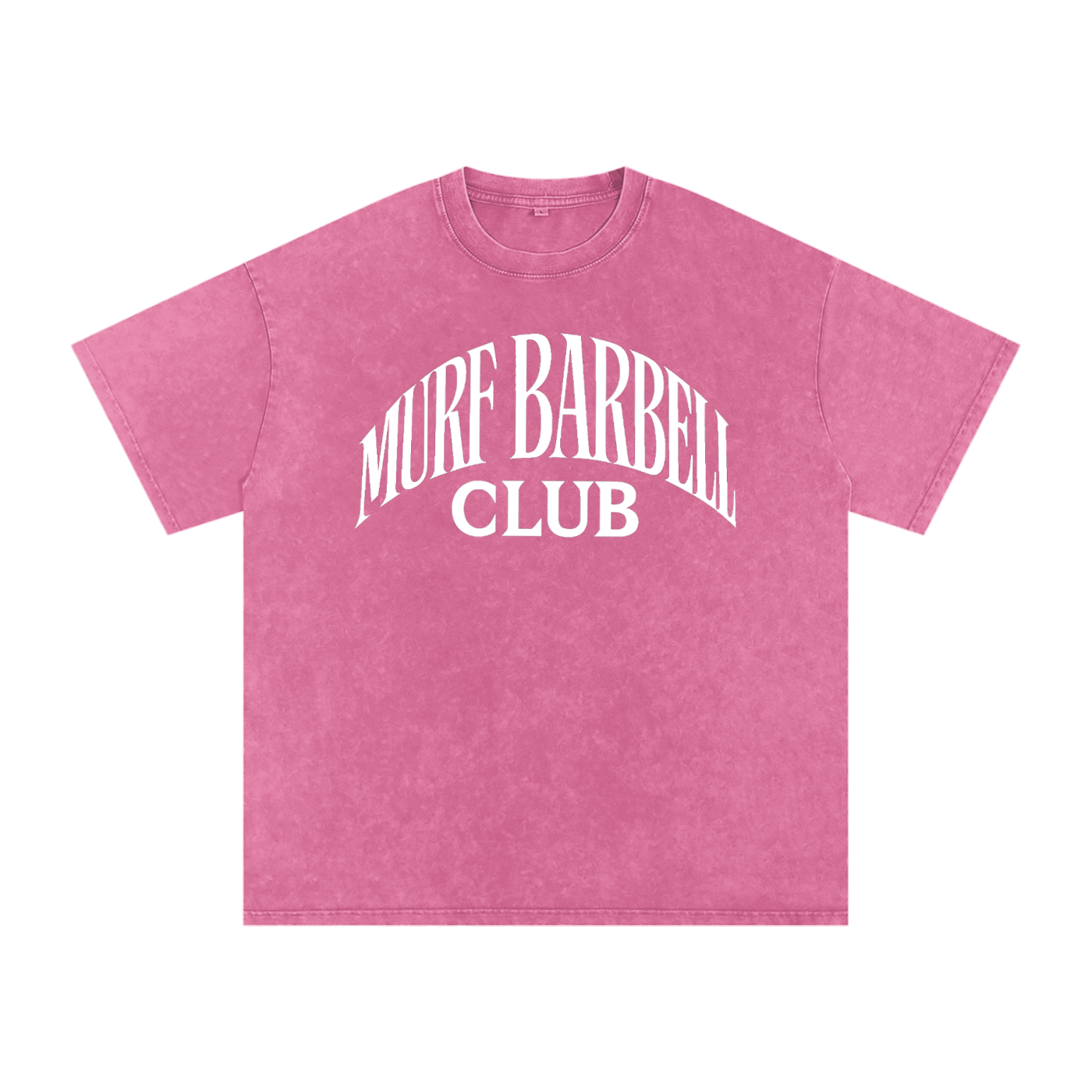 Murf Barbell Acid Wash Tee