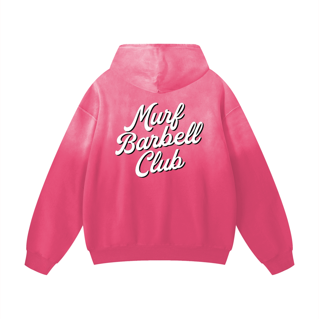 Murf Barbell Club Sunfade Oversized Hoodie