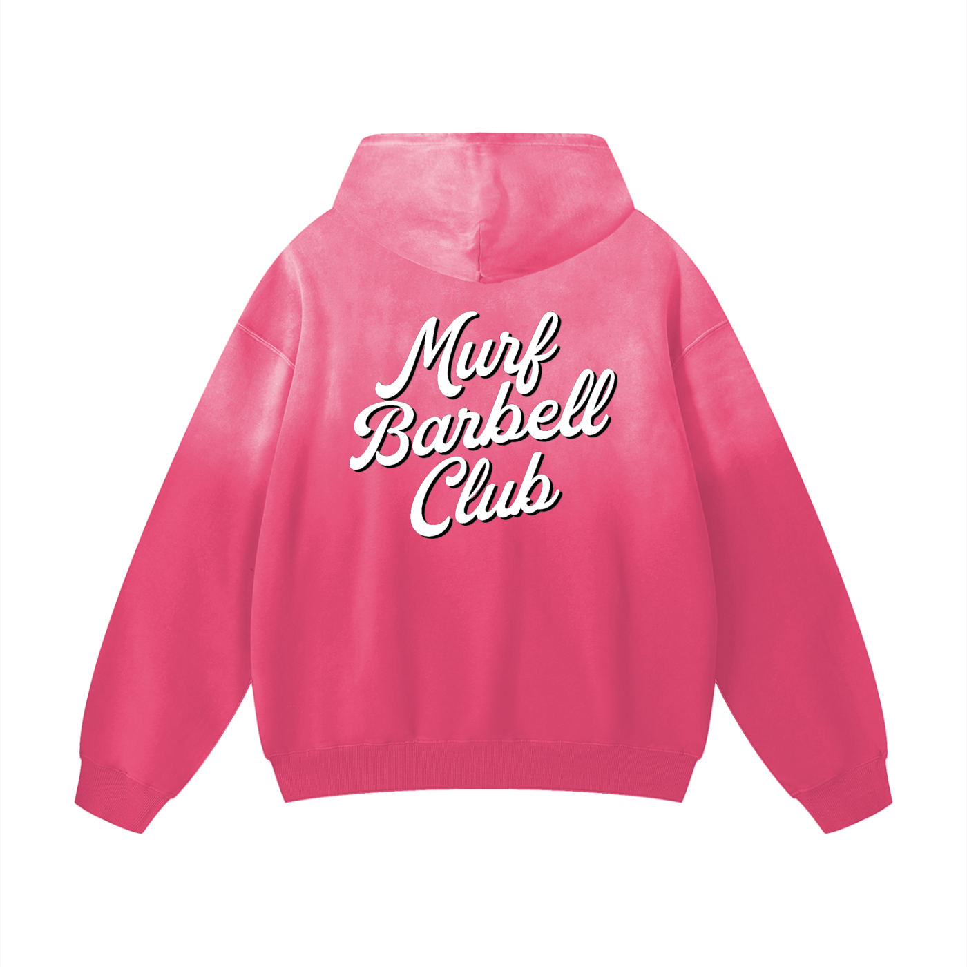 Murf Barbell Club Sunfade Oversized Hoodie
