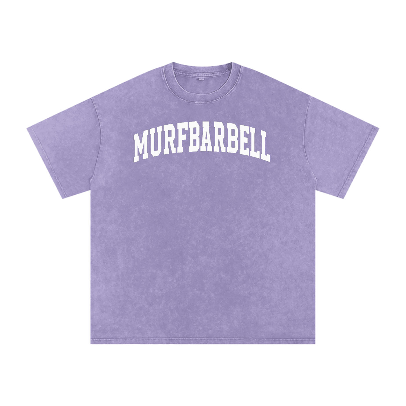 Women's Murf Barbell Snow Washed Oversized T-Shirt