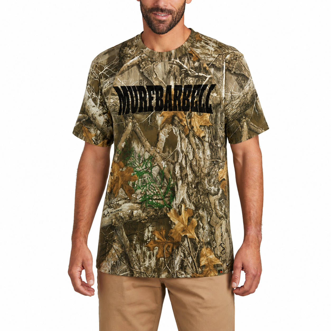 Barbell Camo Tee