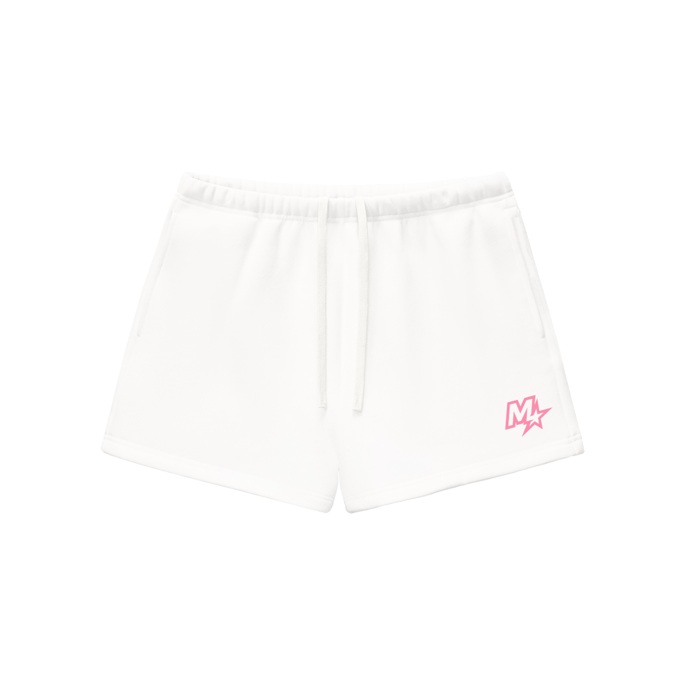 Murf Barbell Star Logo Pink Sweatshorts
