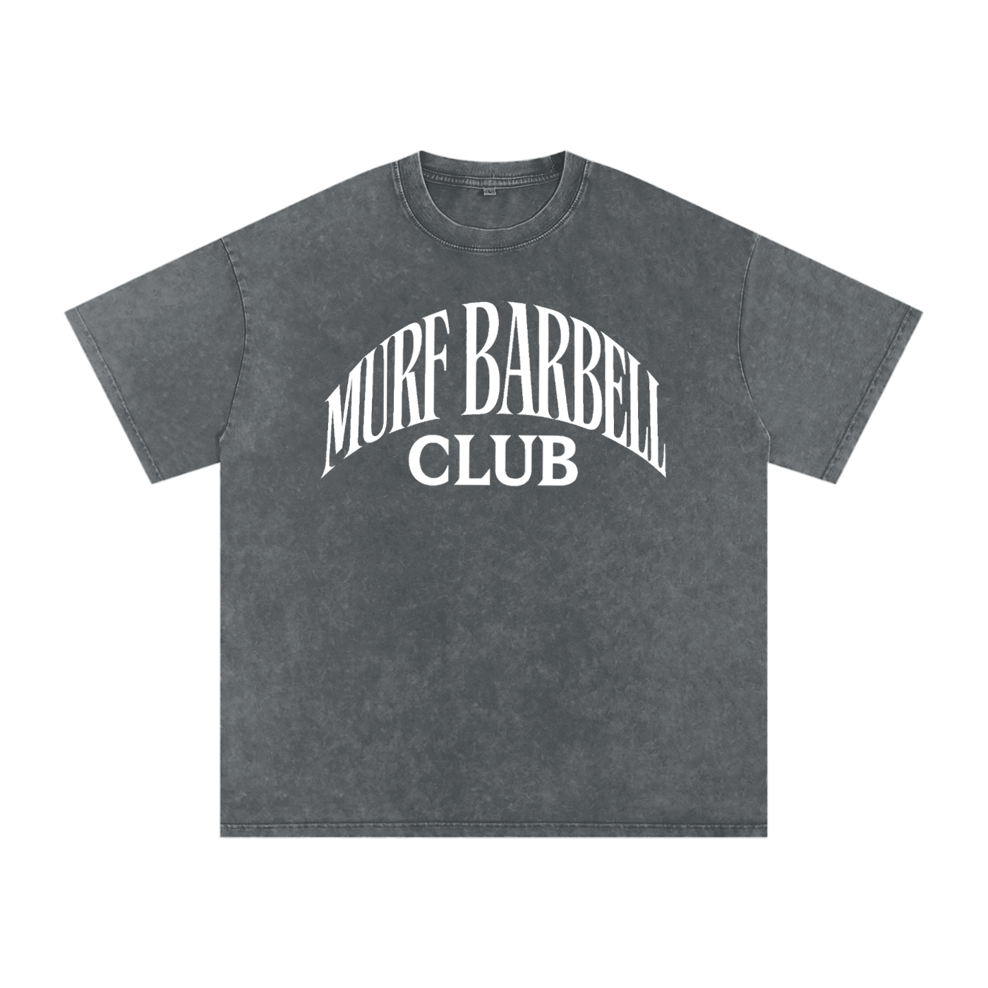 Murf Barbell Acid Wash Tee