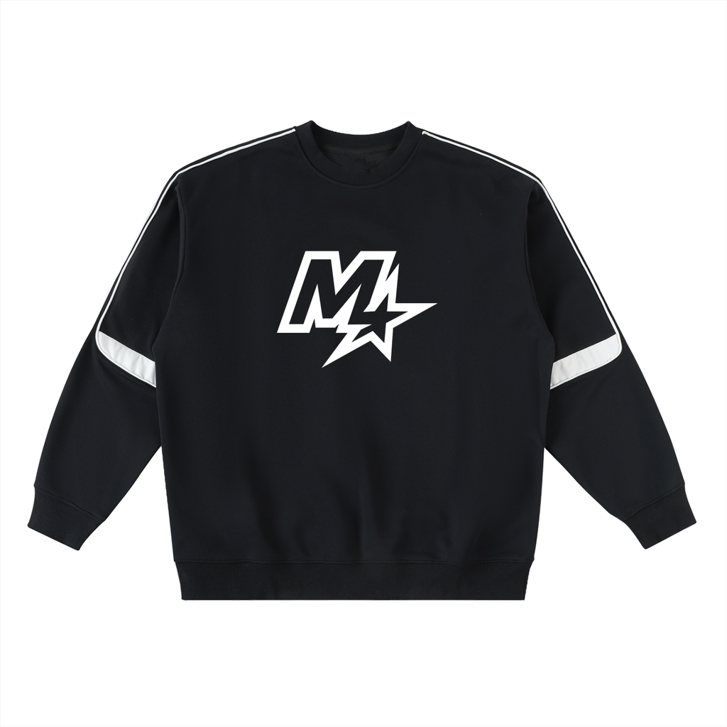 Murf Barbell Star Logo Taped Sweatshirt