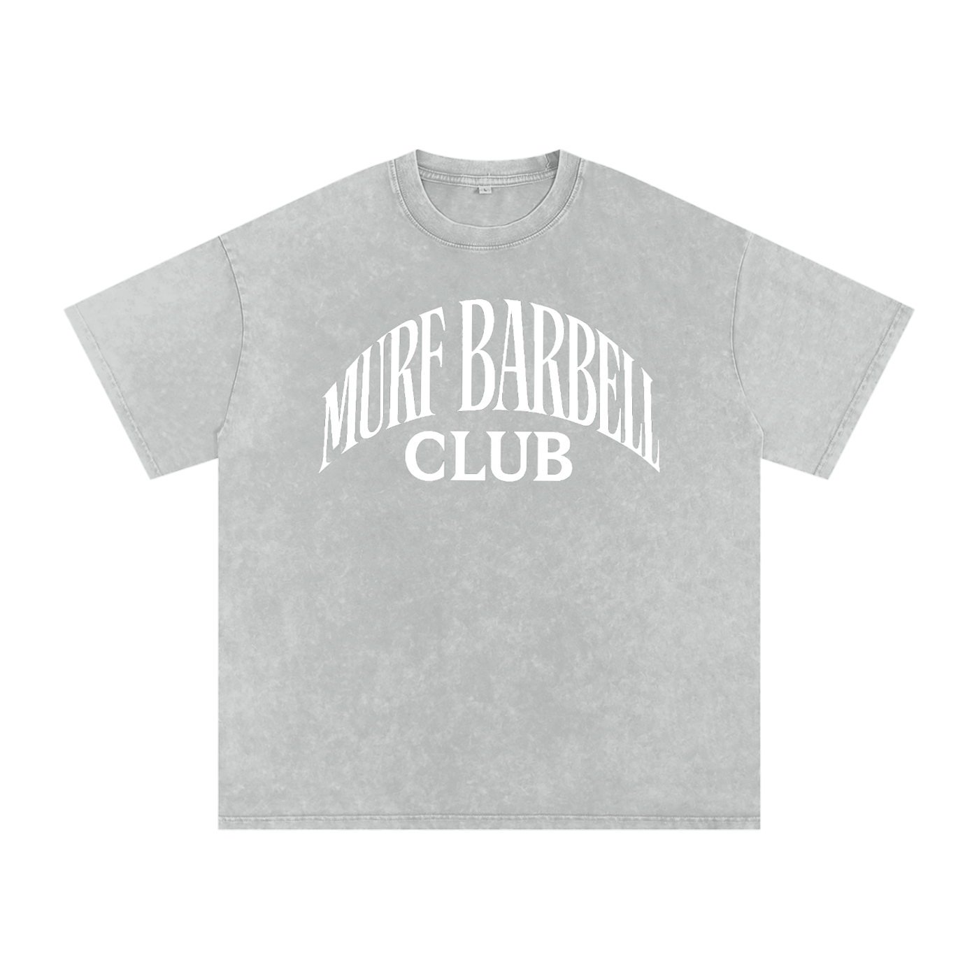 Murf Barbell Acid Wash Tee