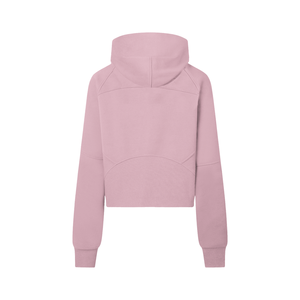 Murf Barbell Cropped Half-Zip Hoodie