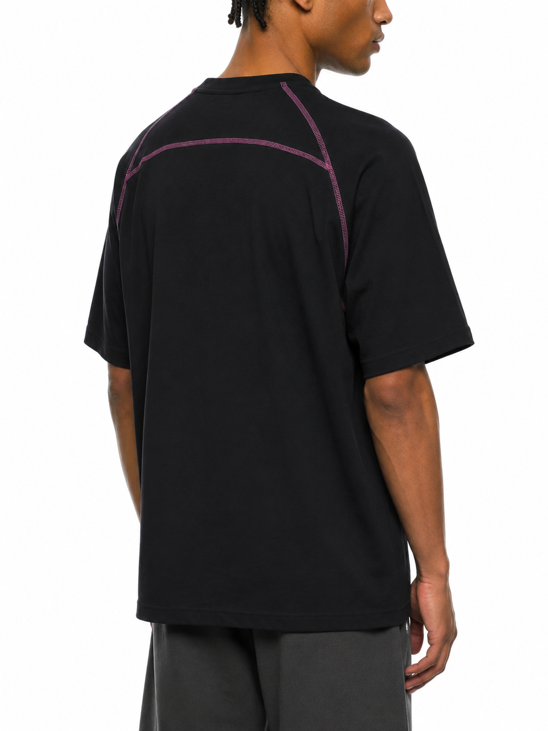 Murf Contrast Stitch Raglan Tee