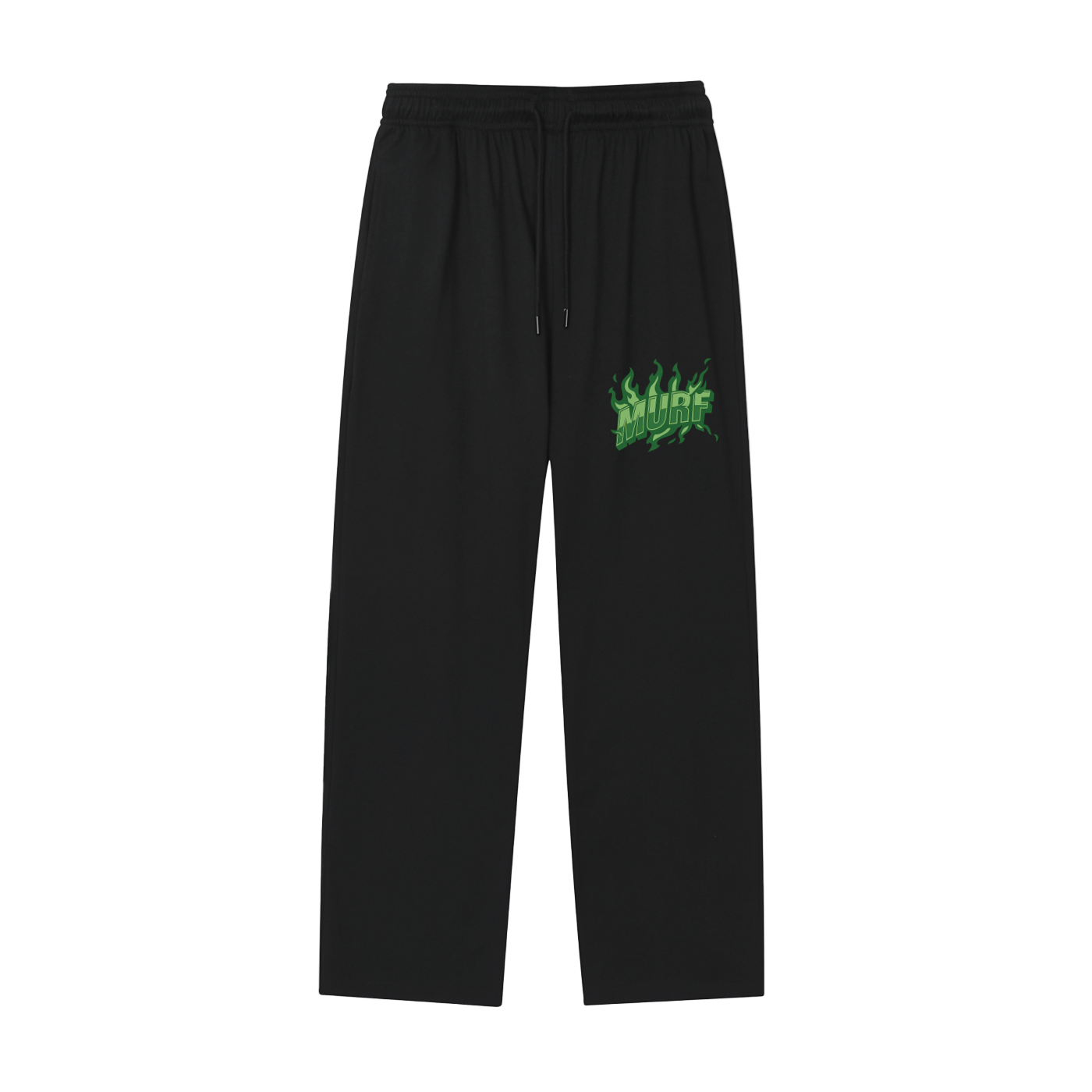 Murf Barbell Green Flame Athletic Pants