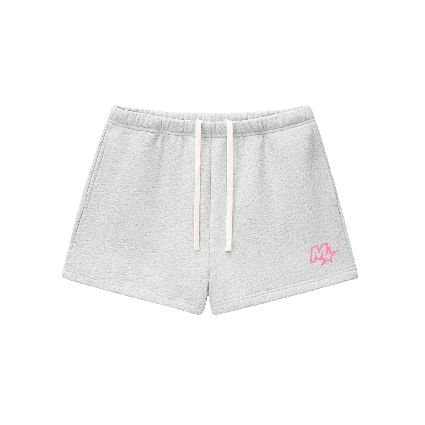 Murf Barbell Star Logo Pink Sweatshorts