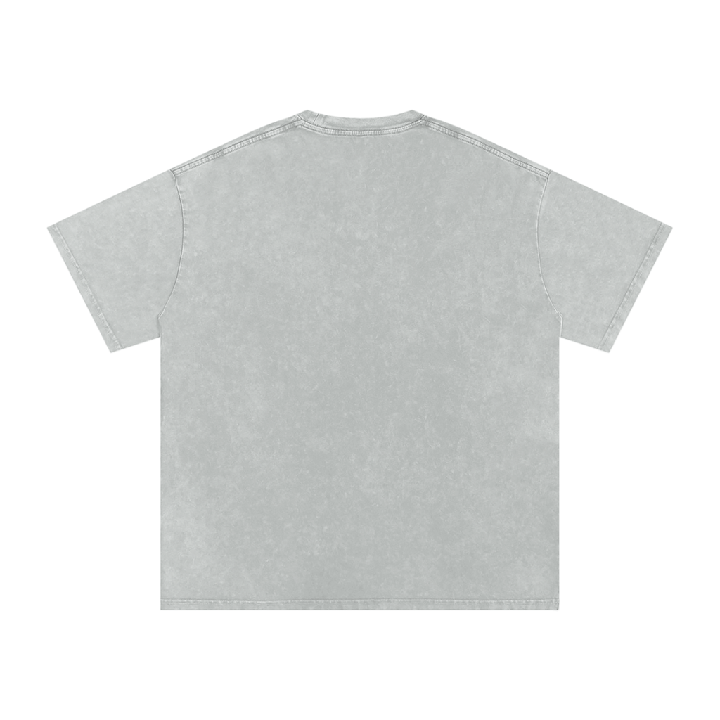 Murf Barbell Snow Washed Oversized Tee