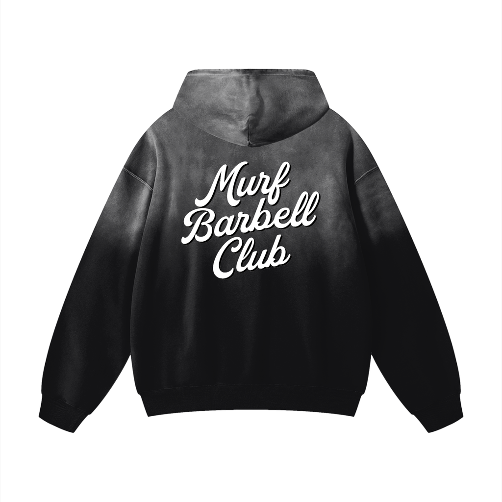 Murf Barbell Club Sunfade Oversized Hoodie