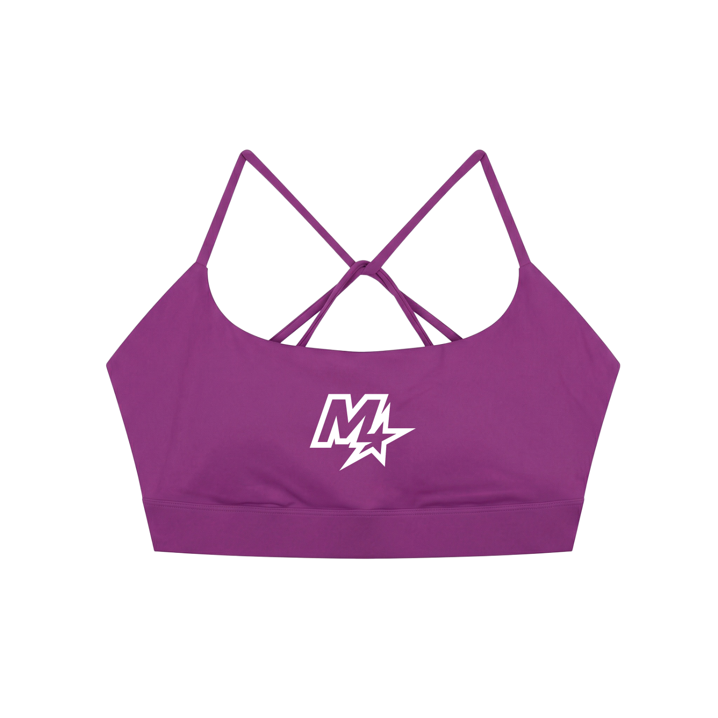 Strappy Criss Cross Yoga Sports Bra