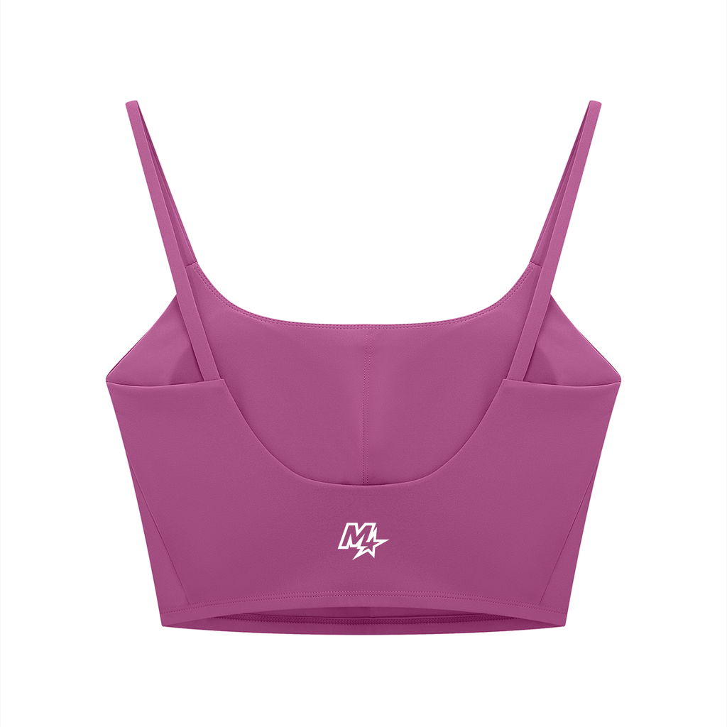 Murf Solid Color Sports Bra