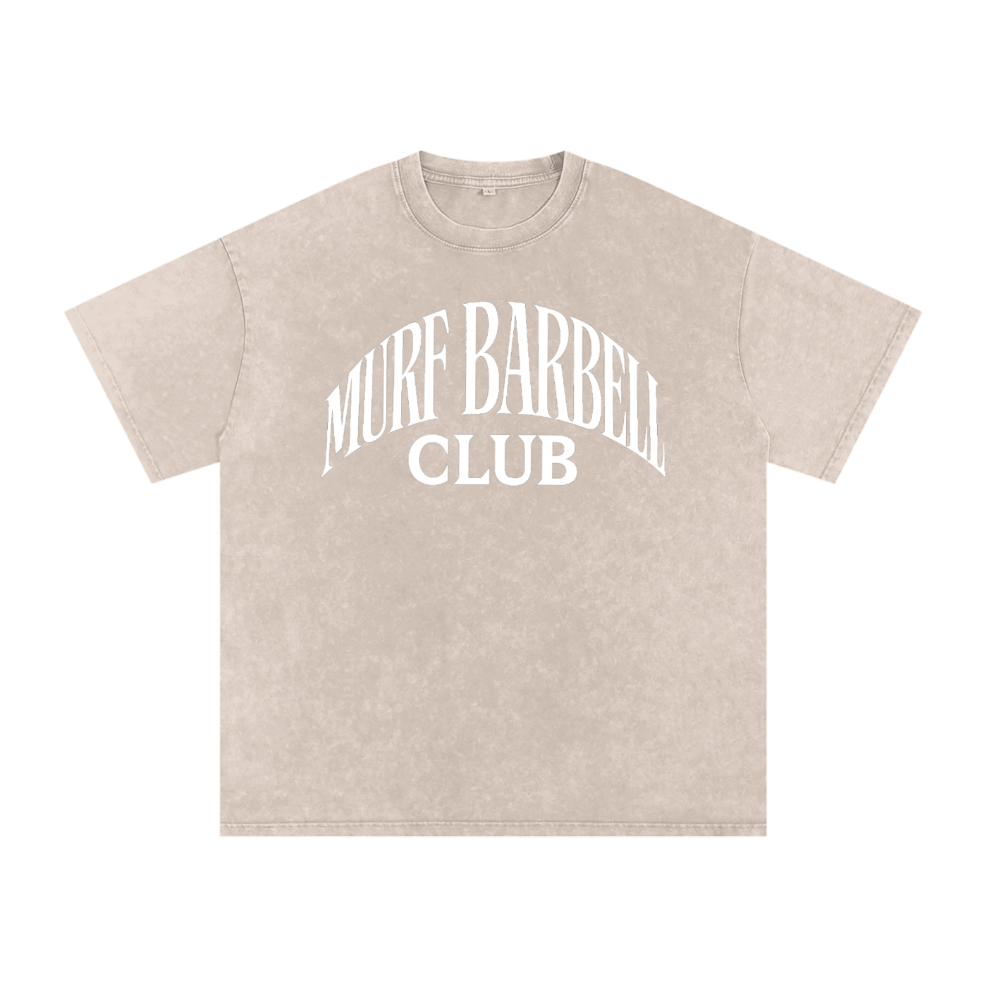 Murf Barbell Acid Wash Tee