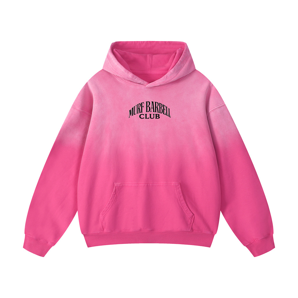 Murf Barbell Heavyweight Sunfade Oversized Hoodie