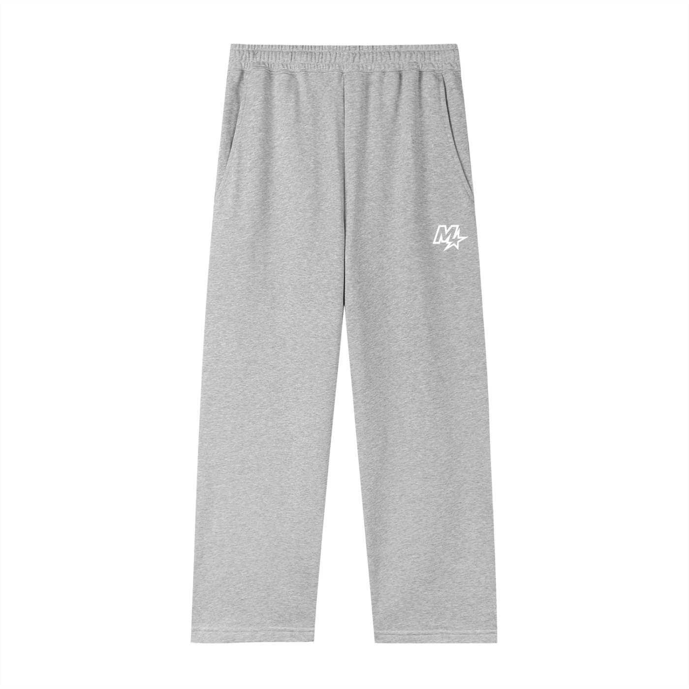 Murf Barbell Star Logo Straight-Leg Sweatpants