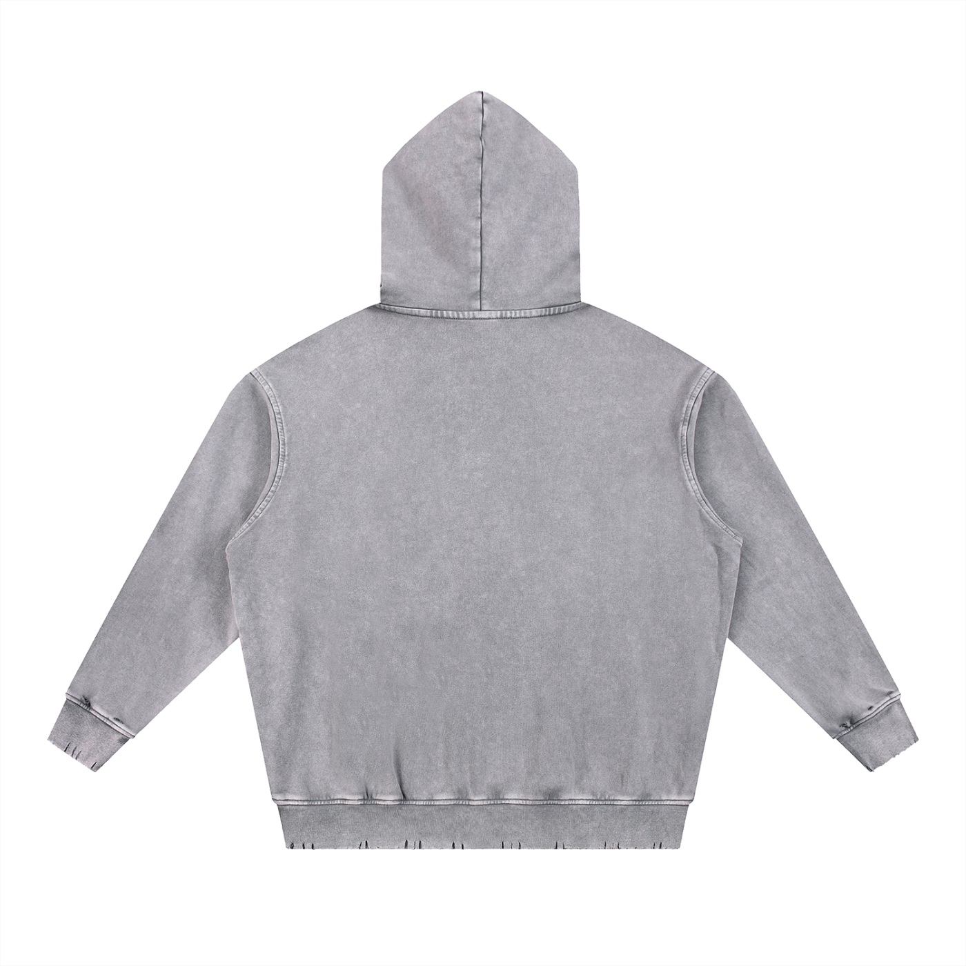 Murf Barbell (White Text) Snow Wash Heavyweight Hoodie