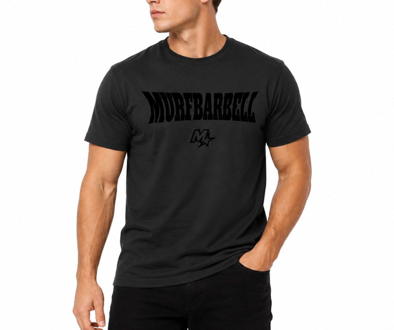 Murfbarbell Fitted Tee