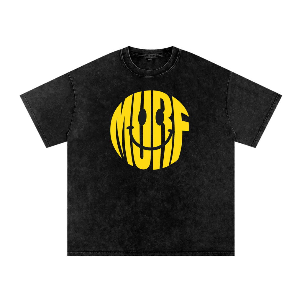 Murf Smiley Face Acid Wash