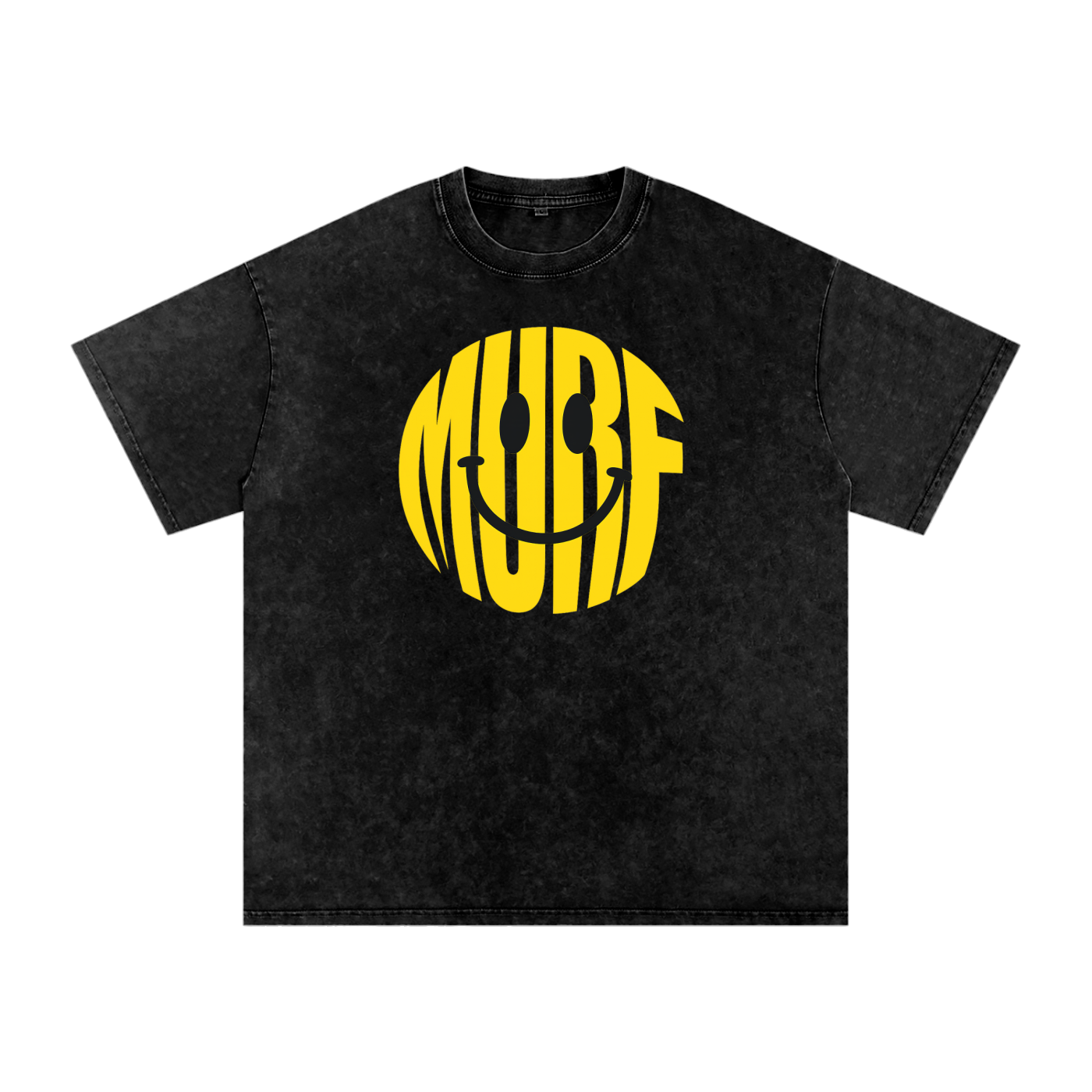 Murf Smiley Face Acid Wash