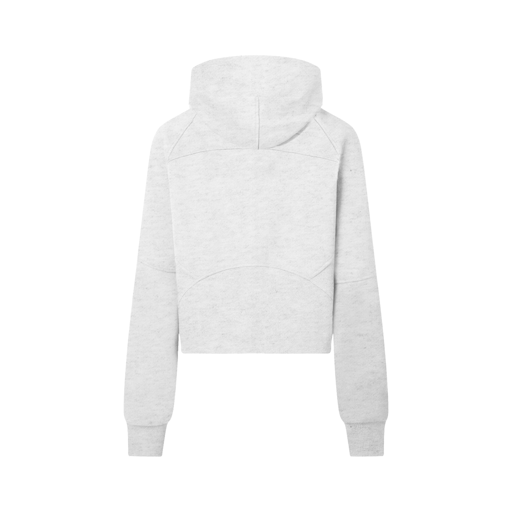 Murf Barbell Cropped Half-Zip Hoodie