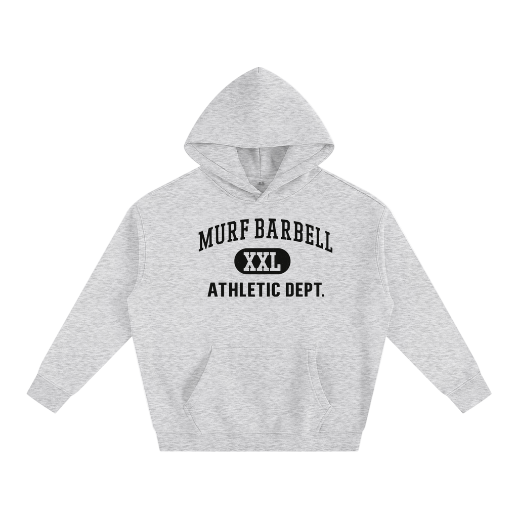 Murf Barbell Athletic Dept. (Black Text) Hoodie