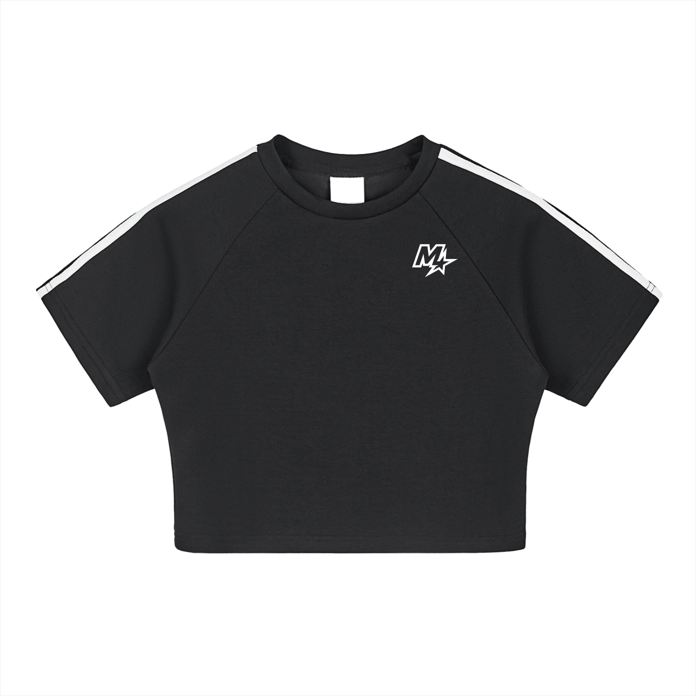 Lady Barbell Star Logo Performance Crop Top