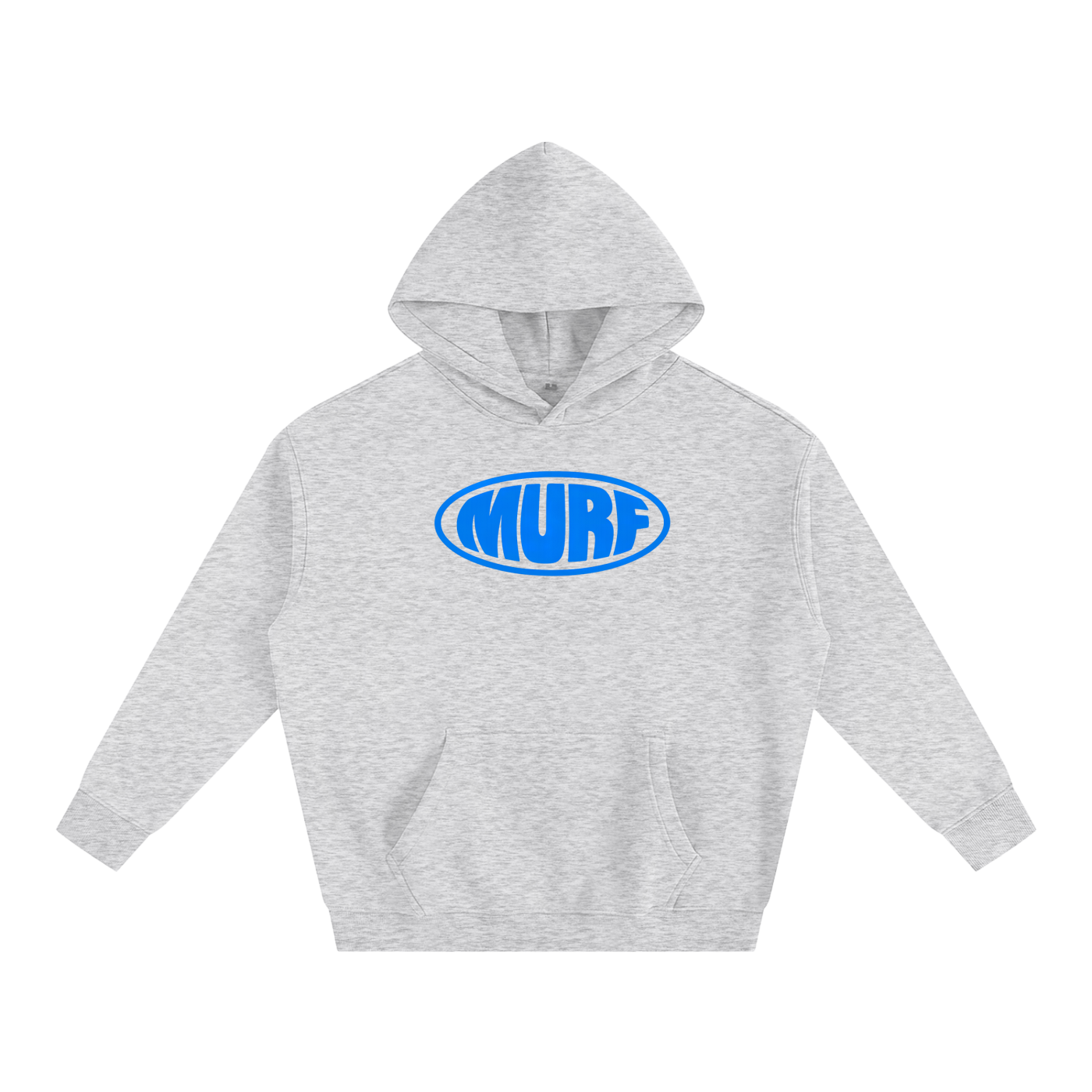 Murf Barbell Circle Logo Oversized Hoodie