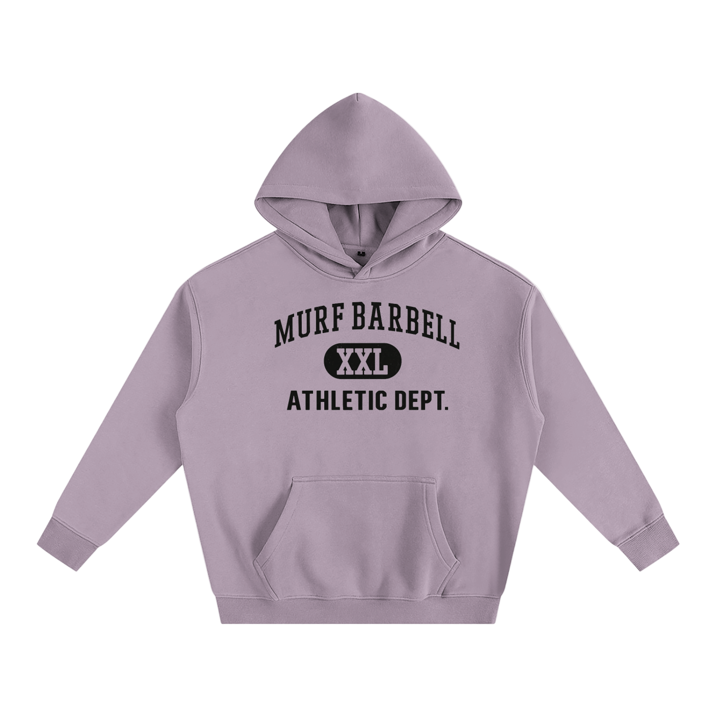 Murf Barbell Athletic Dept. (Black Text) Hoodie