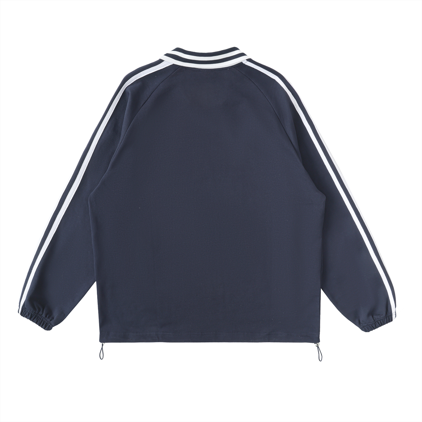 Murf Barbell Striped Collar Sweatshirt