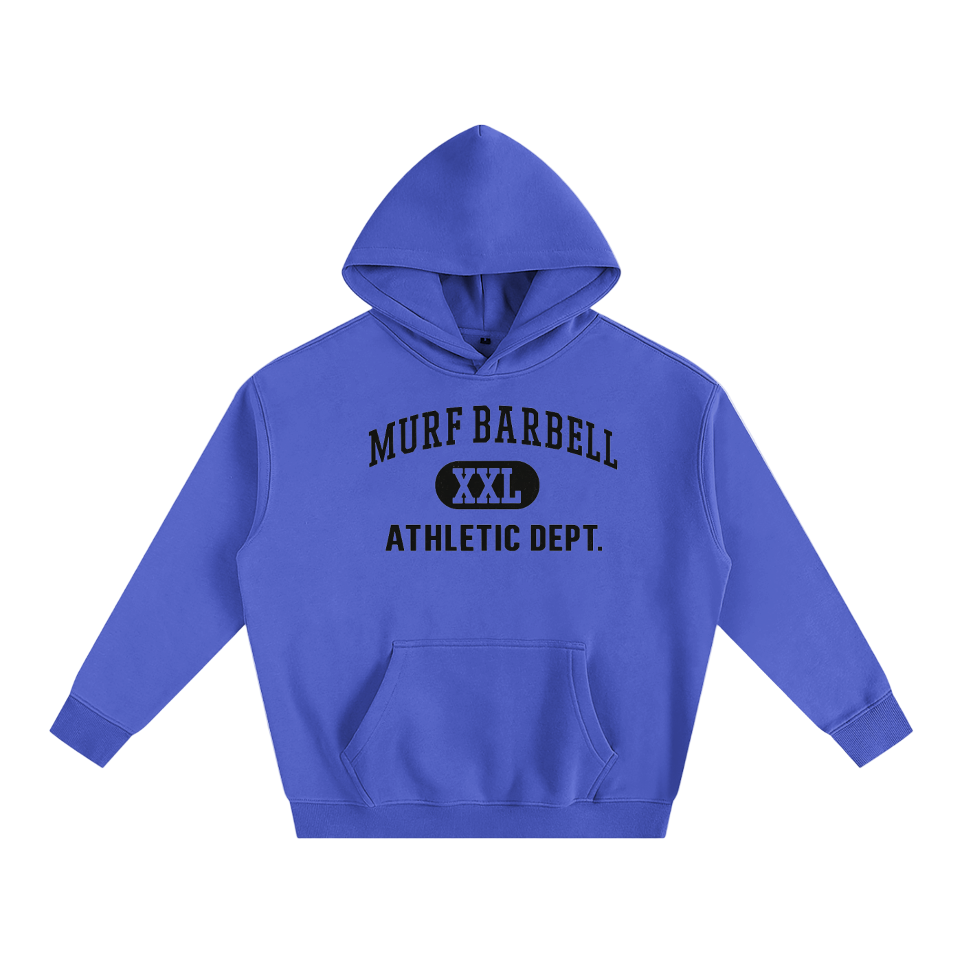 Murf Barbell Athletic Dept. (Black Text) Hoodie