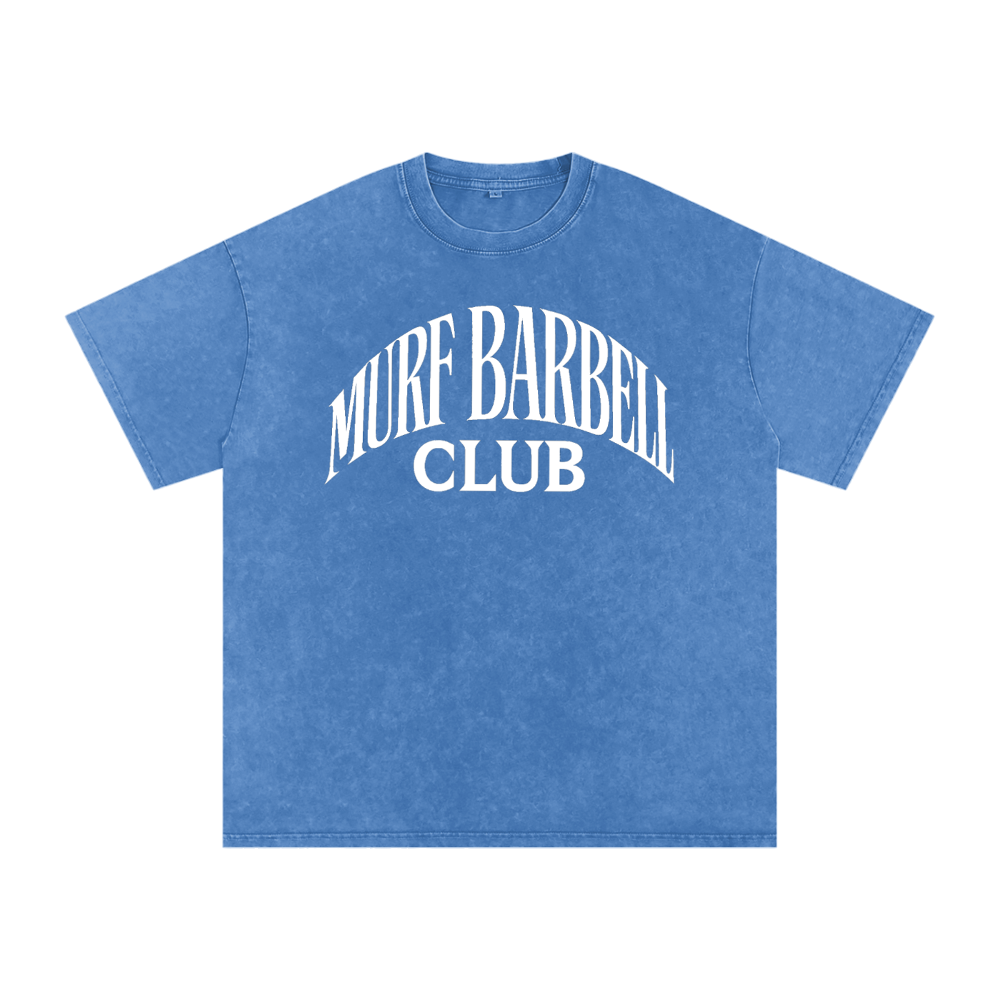 Murf Barbell Acid Wash Tee
