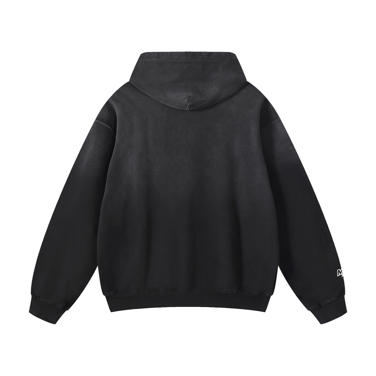 Cross Necklace Sunfade Oversized Hoodie