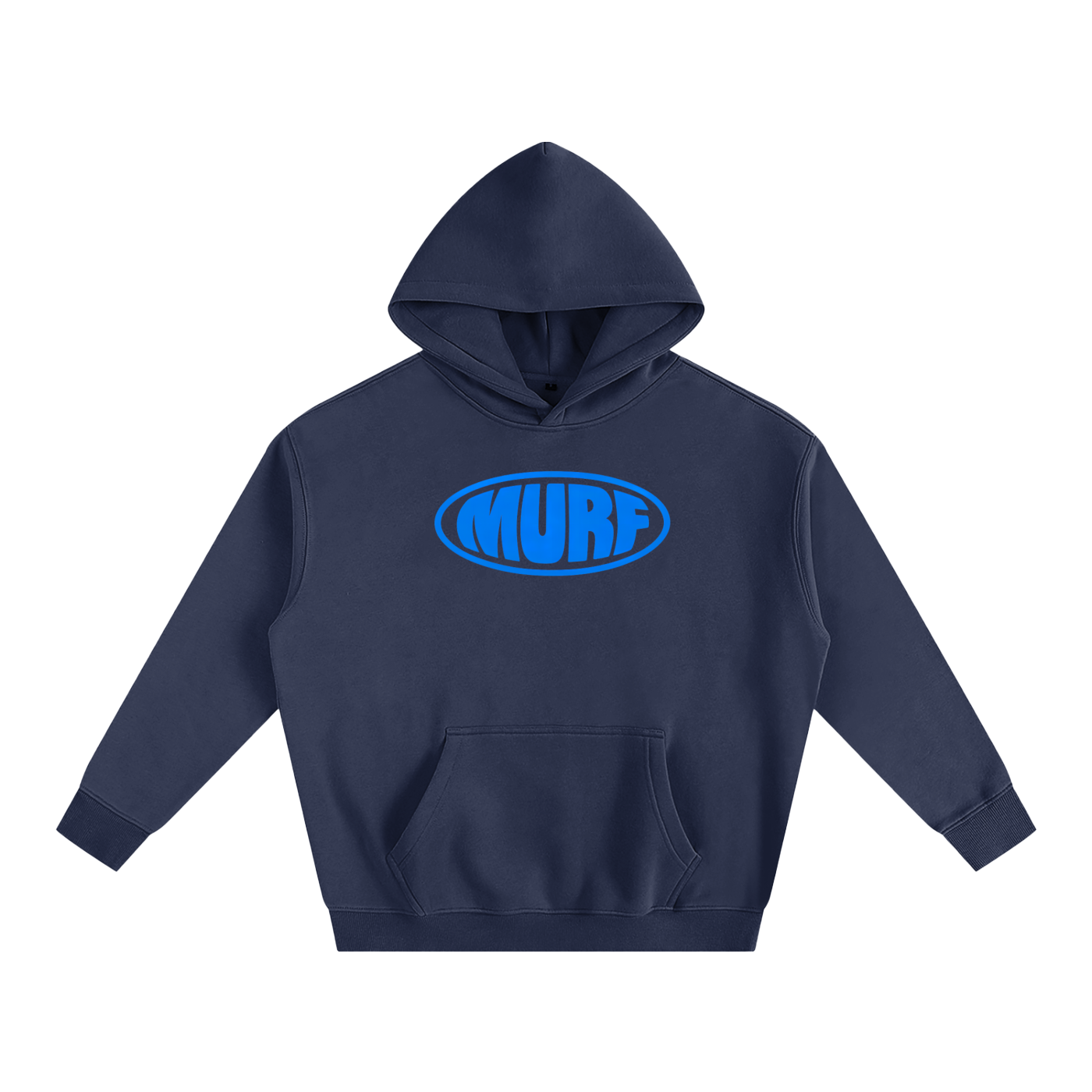 Murf Barbell Circle Logo Oversized Hoodie