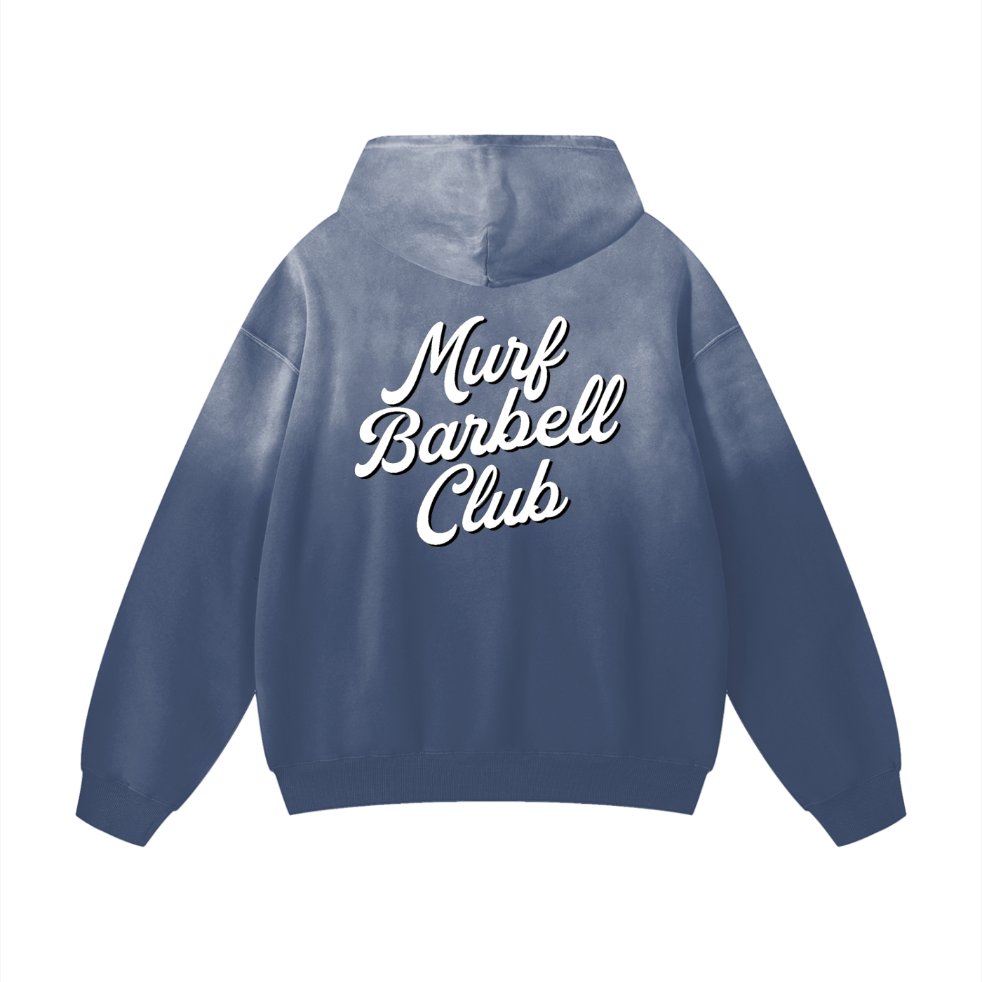 Murf Barbell Club Sunfade Oversized Hoodie