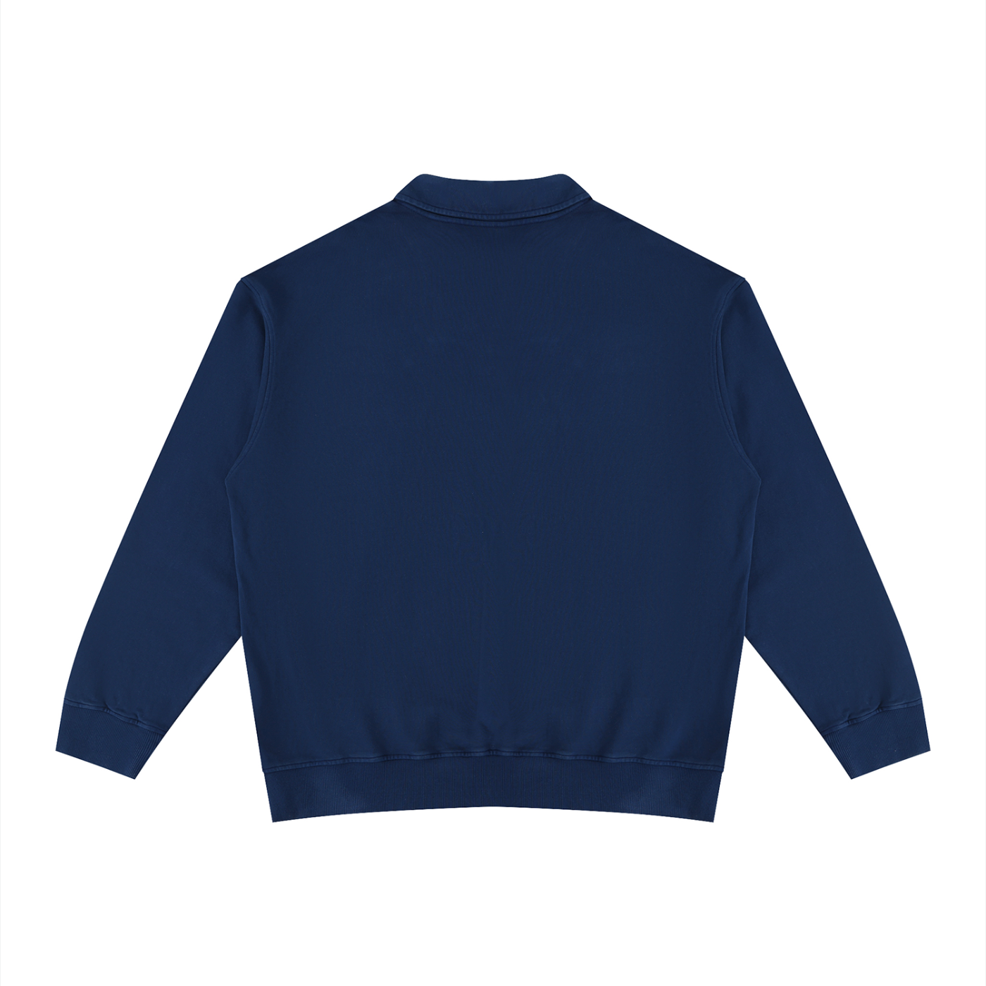 Vintage Wash Collared Sweatshirt