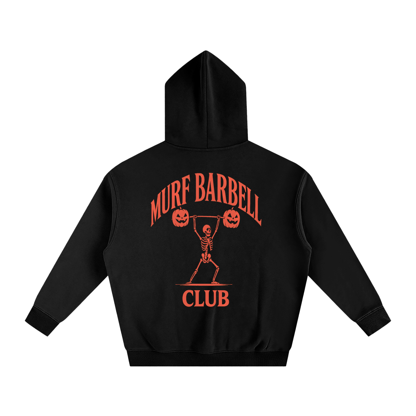 Murf Barbell Skeleton Hoodie