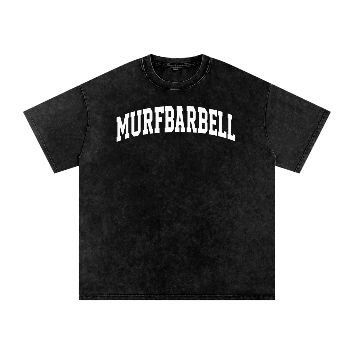 Women's Murf Barbell Snow Washed Oversized T-Shirt
