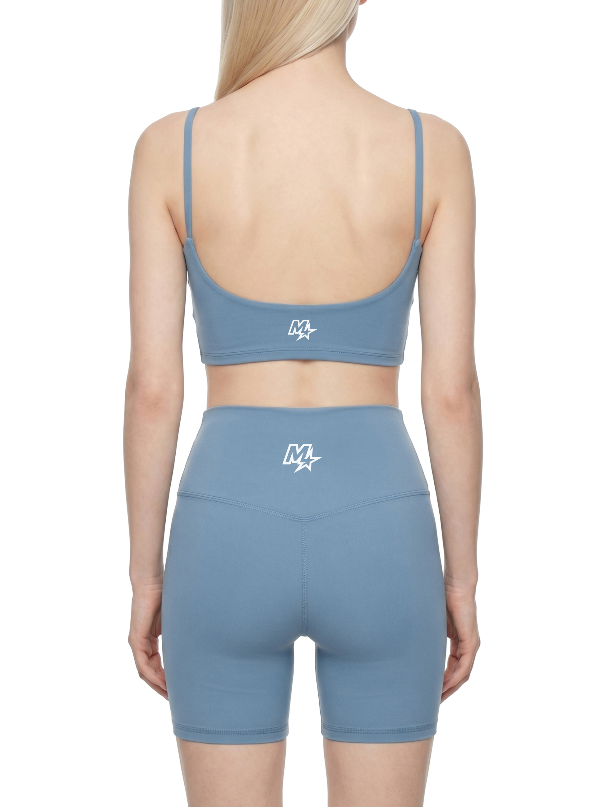 Murf Solid Color Sports Bra