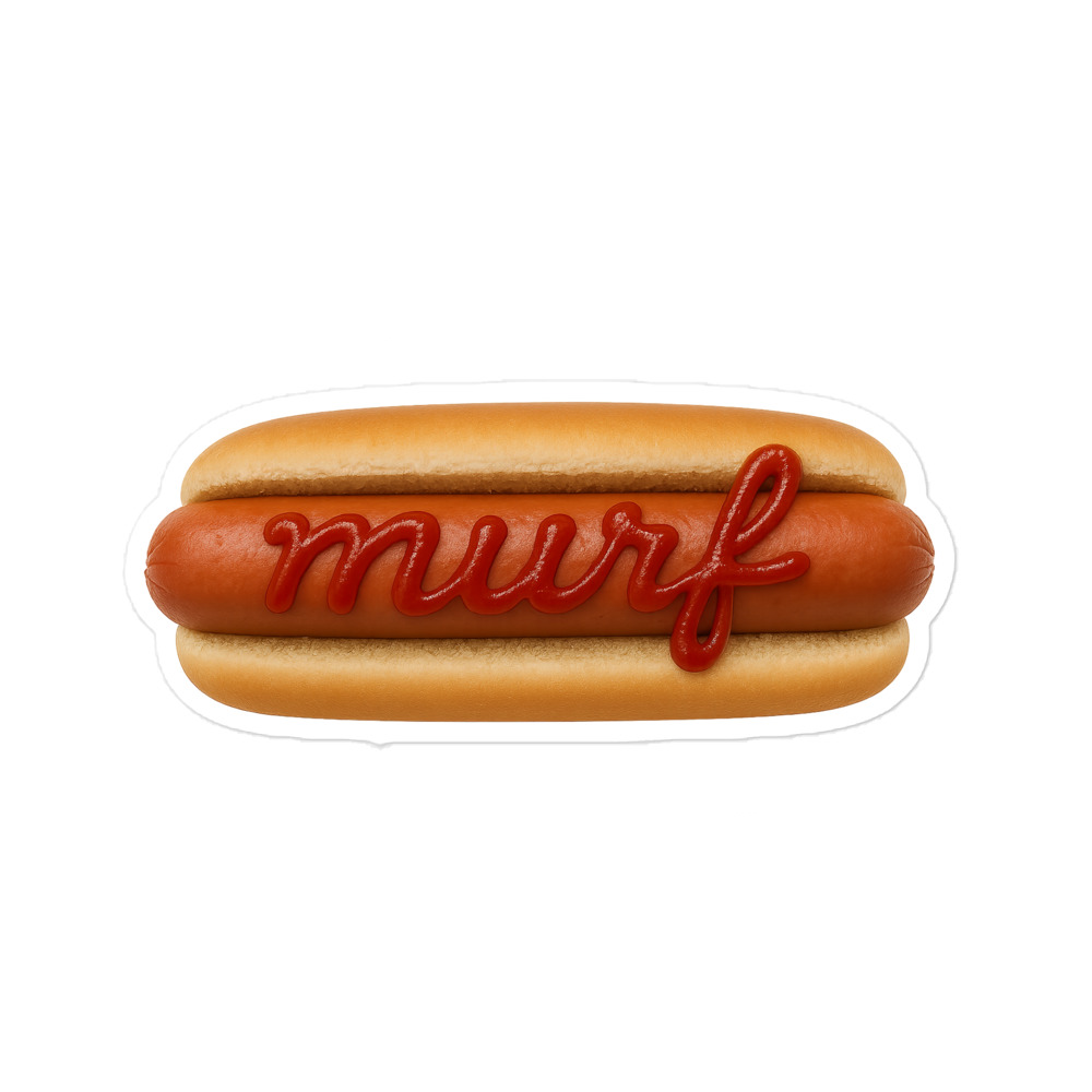 Hotdog Sticker